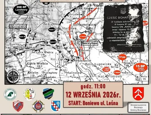 Jubileuszowy Bieg Pamięci w Boniewie – 12 września 2026