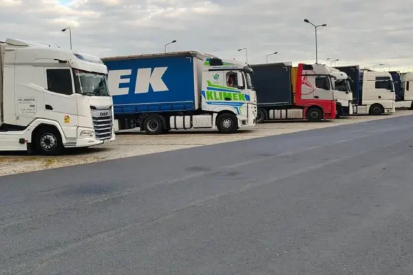 Pożar ciężarówki na MOP Kałęczynek — utrudnienia na autostradzie A1