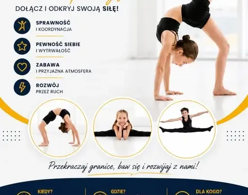 Choceń: akrobatyka na profesjonalnym AirTracku w Choceńskim Centrum Kultury