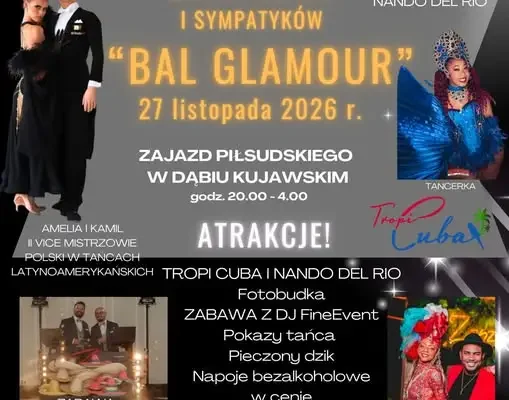 Bal Glamour w Dąbiu Kujawskim – III Gminny Bal KGW i Sympatyków już 27 listopada