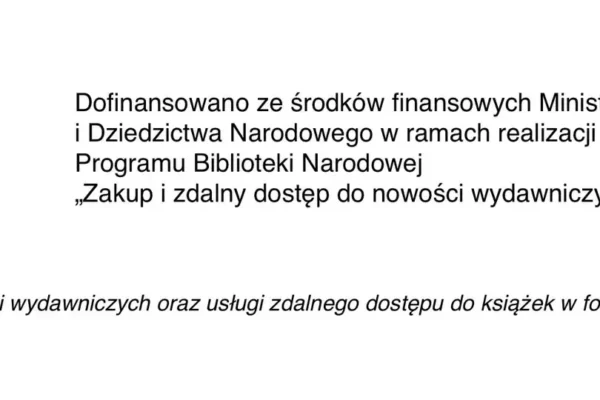 Chodecz: biblioteka otrzymała 2500 zł na nowe książki i e-booki