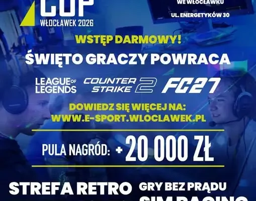 Pro Gaming Cup 2026 we Włocławku – dwa dni e-sportowych emocji