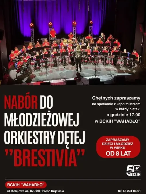 Młodzieżowa Orkiestra Dęta Brestivia zaprasza na nabór – dołącz i Ty!