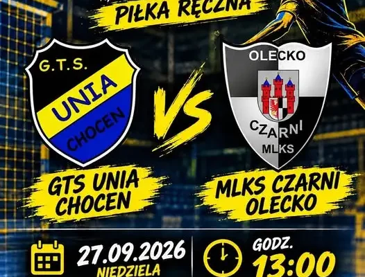 GTS Unia Choceń dziś zagra na wyjeździe z Czarnymi Olecko