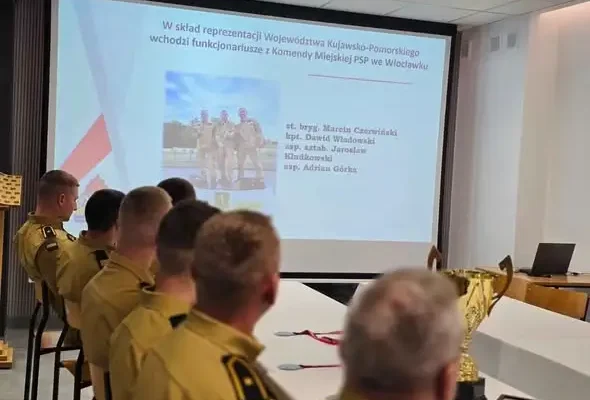 Strażacy z Włocławka nagrodzeni za sukcesy w mistrzostwach Polski