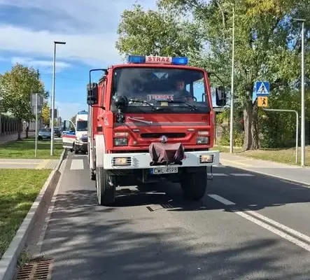 Zasłabnięcie na ulicy Warszawskiej w Izbicy Kujawskiej – interwencja OSP
