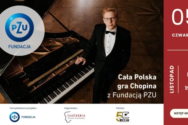 Koncert chopinowski w Brześciu Kujawskim – 5 listopada w Wahadle