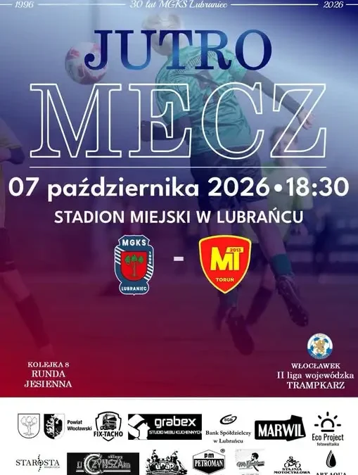 MGKS Lubraniec kontra Młode Talenty II Toruń – 8. kolejka II ligi wojewódzkiej trampkarzy
