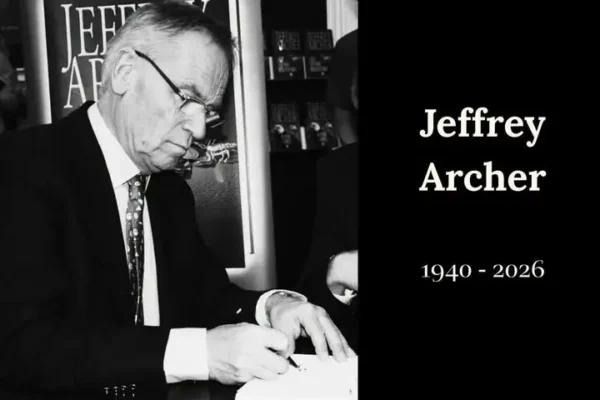 Zmarł Jeffrey Archer – autor bestsellerów „Kane i Abel” i „Sprawa honoru”