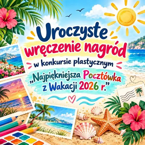 Choceń: rozstrzygnięto konkurs „Najpiękniejsza Pocztówka z Wakacji 2026”