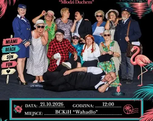 Seniorzy z Brześcia Kujawskiego zapraszają na spektakl „Last Minute – Wakacje w Miami”