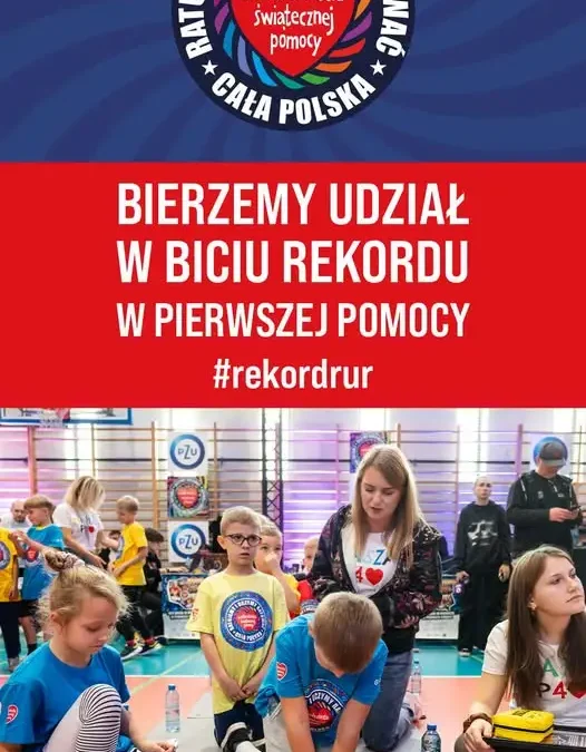 Szkoła bije rekord w pierwszej pomocy – 16 października 2026