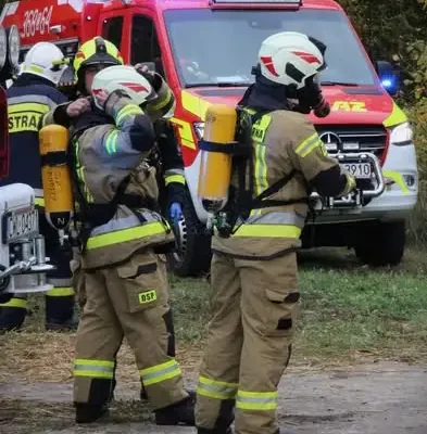 Strażacy z OSP Chodecz ćwiczyli ratownictwo w Lutoborzu