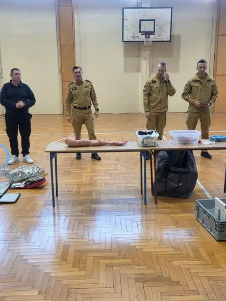 Międzynarodowy obóz szkoleniowy klas mundurowych we Włocławku