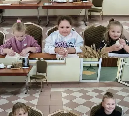 Przedszkolaki z Baruchowa piekły bułeczki w Zielonej Szkole w Goreniu Dużym