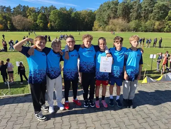 Szkoła Podstawowa nr 23 z Włocławka piąta w finale wojewódzkim w biegach przełajowych