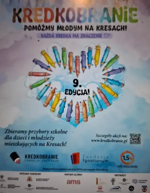 Kredkobranie 2026 – przybory szkolne dla Polaków na Litwie i Ukrainie