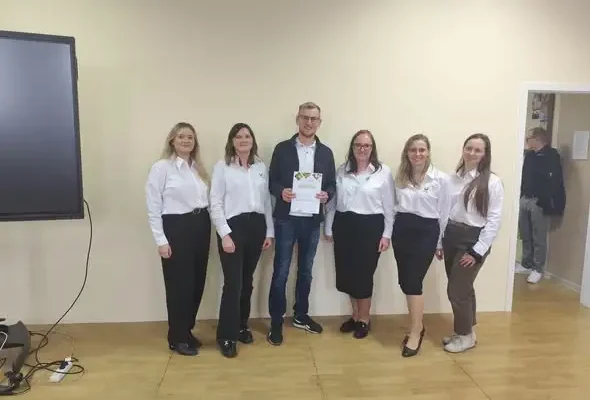 Młody rolnik z Kruszyna najlepszy w powiecie. Jan Pawiński wiceliderem olimpiady