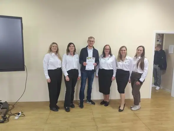 Młody rolnik z Kruszyna najlepszy w powiecie. Jan Pawiński wiceliderem olimpiady