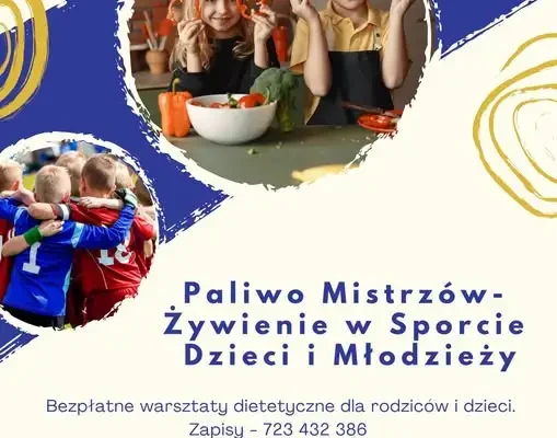 Bezpłatne warsztaty dietetyczne „Paliwo Mistrzów” w Boniewie – 24 października