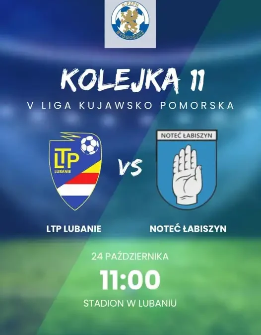 Lubań: mecz LTP Lubań z Notecią Łabiszyn już w sobotę o 11:00
