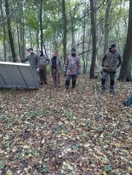 Paintballowe zmagania w Choceniu – drużyna z wójtem na czele