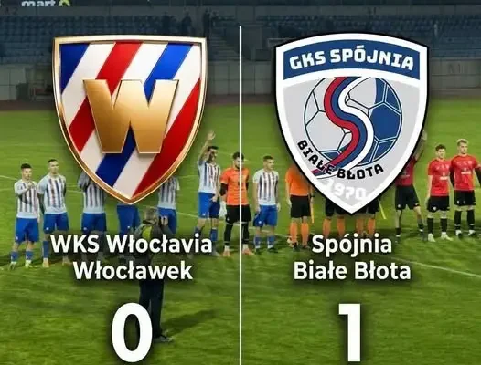 Włocłavia przegrywa w zaległym meczu z Spójnią Białe Błota 0:1