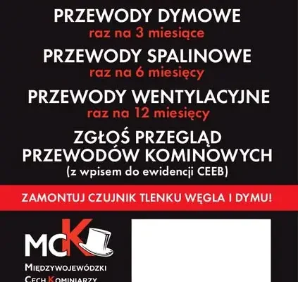 Kampania „Sadza płonie. Czad zabija. Żyj!” – przypomnienie o czyszczeniu kominów