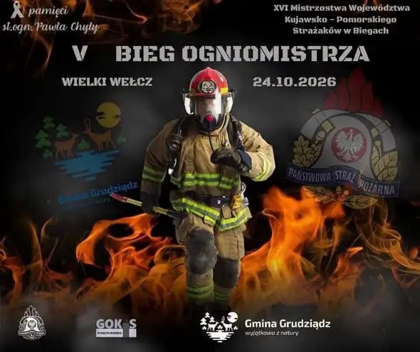 Strażacy z Włocławka na XVI Kujawsko-Pomorskich Mistrzostwach w Biegach
