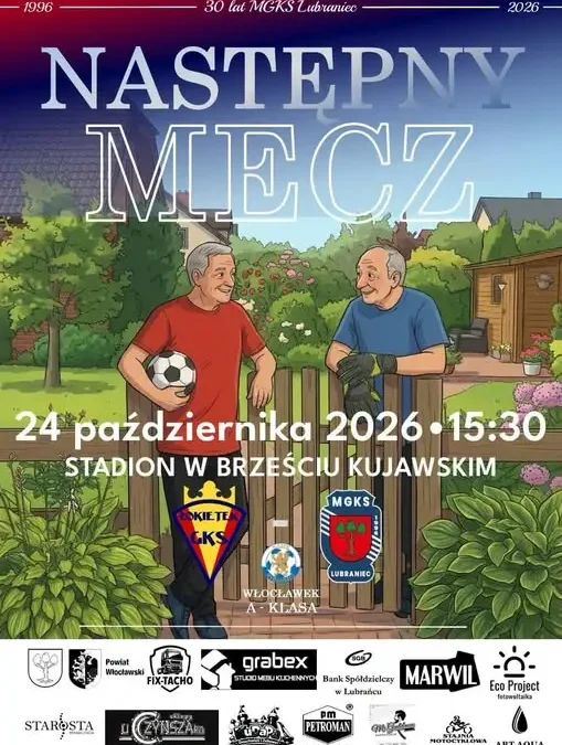 Derby Kujaw: Łokietek Brześć Kujawski II kontra MGKS Lubraniec