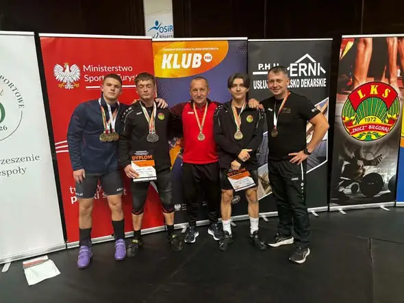 Oskar Leśniewski ze złotem Mistrzostw Polski LZS U17 w zapasach