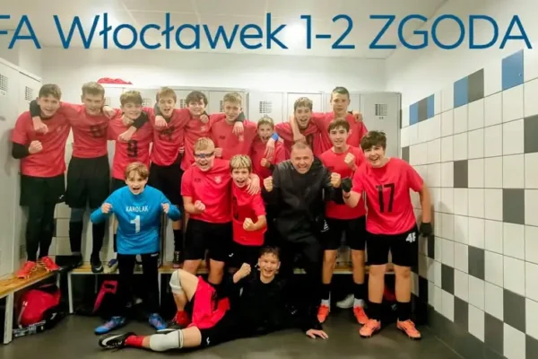 Zgoda Chodecz wygrywa na koniec jesieni. Trampkarze pokonali Football Academy Włocławek