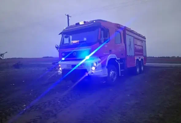 Pożar sadzy w Świszewach – interwencja OSP Izbica Kujawska