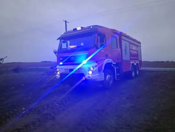 Pożar sadzy w Świszewach – interwencja OSP Izbica Kujawska